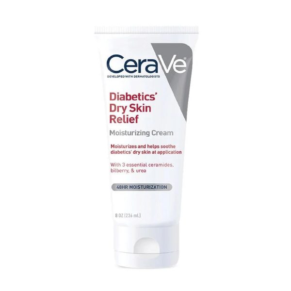 CeraVe Diabetics Dry Skin Relief Moisturizing Cream