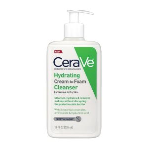 Cerave Hydrating Cream-to-Foam Cleanser