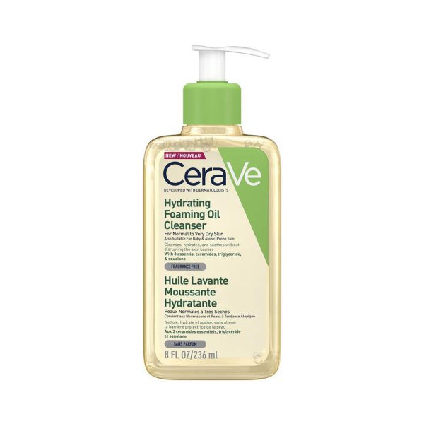 CeraVe Hydrating Foaming Oil Cleanser