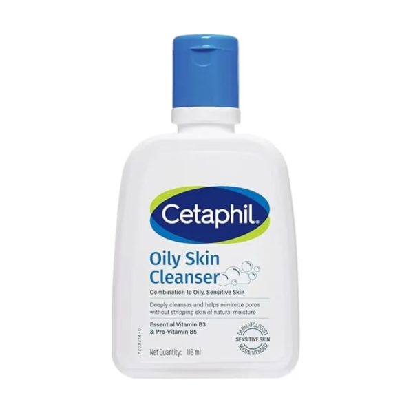 Cetaphil Oily Skin Cleanser for Combination to Oily, Sensitive Skin