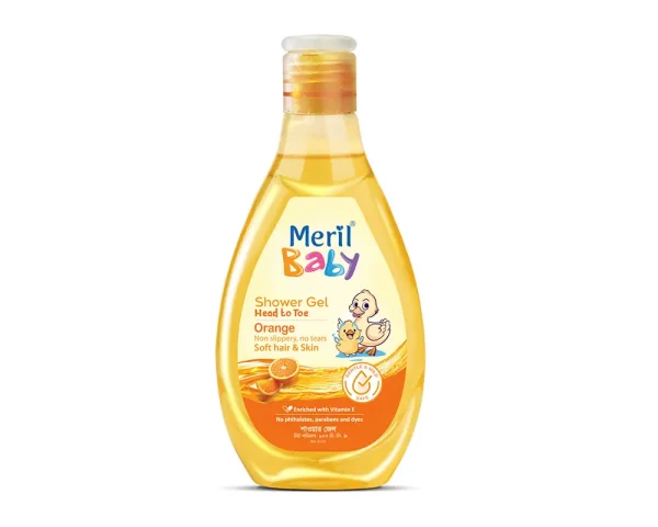 Meril Baby Shower Gel Orange 100ml