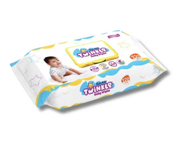 Savlon Twinkle Baby Wipes 120Pcs