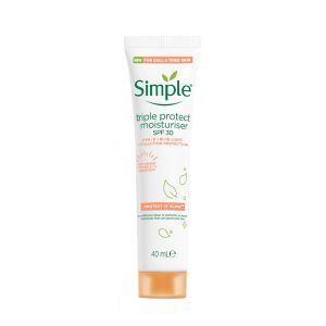 Simple Protect ‘n’ Glow Triple Protect moisturiser spf 30